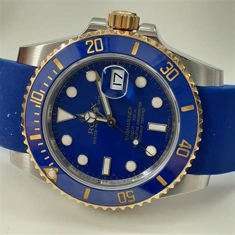 iridescent rolex|rolex 116613 blue dial.